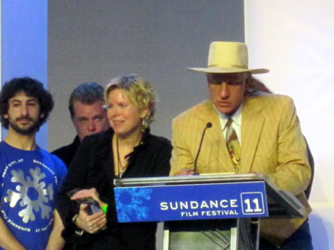 Accepting Audience Award - Sundance 2011